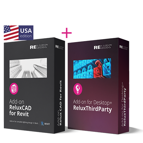 ReluxCAD for Revit – Lighting planning in Autodesk Revit