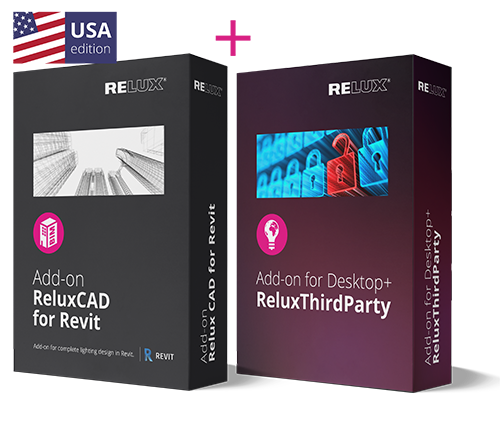 ReluxCAD for Revit – Lighting planning in Autodesk Revit
