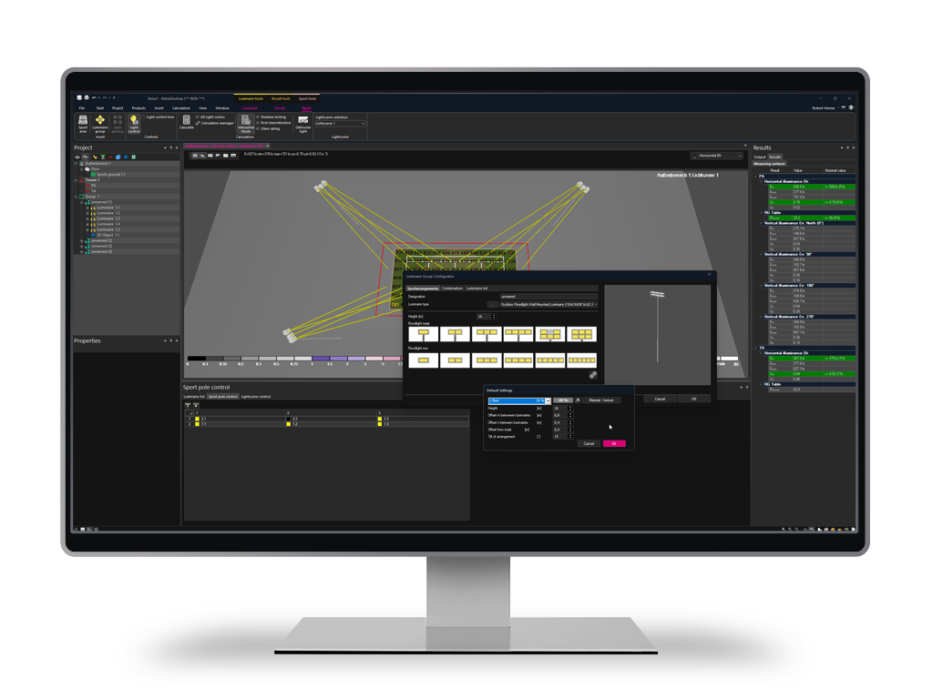 ReluxDesktop – free software for professional lighting planning