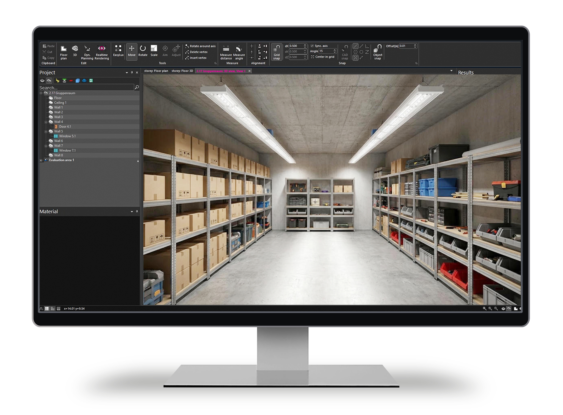 ReluxDesktop – free software for professional lighting planning