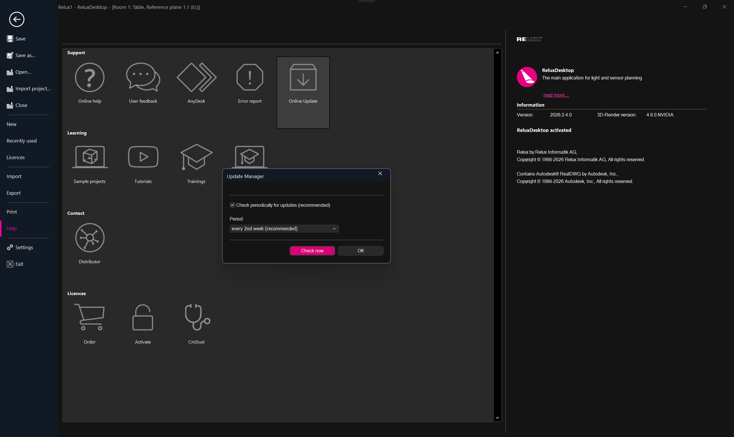 Installation & update_check now