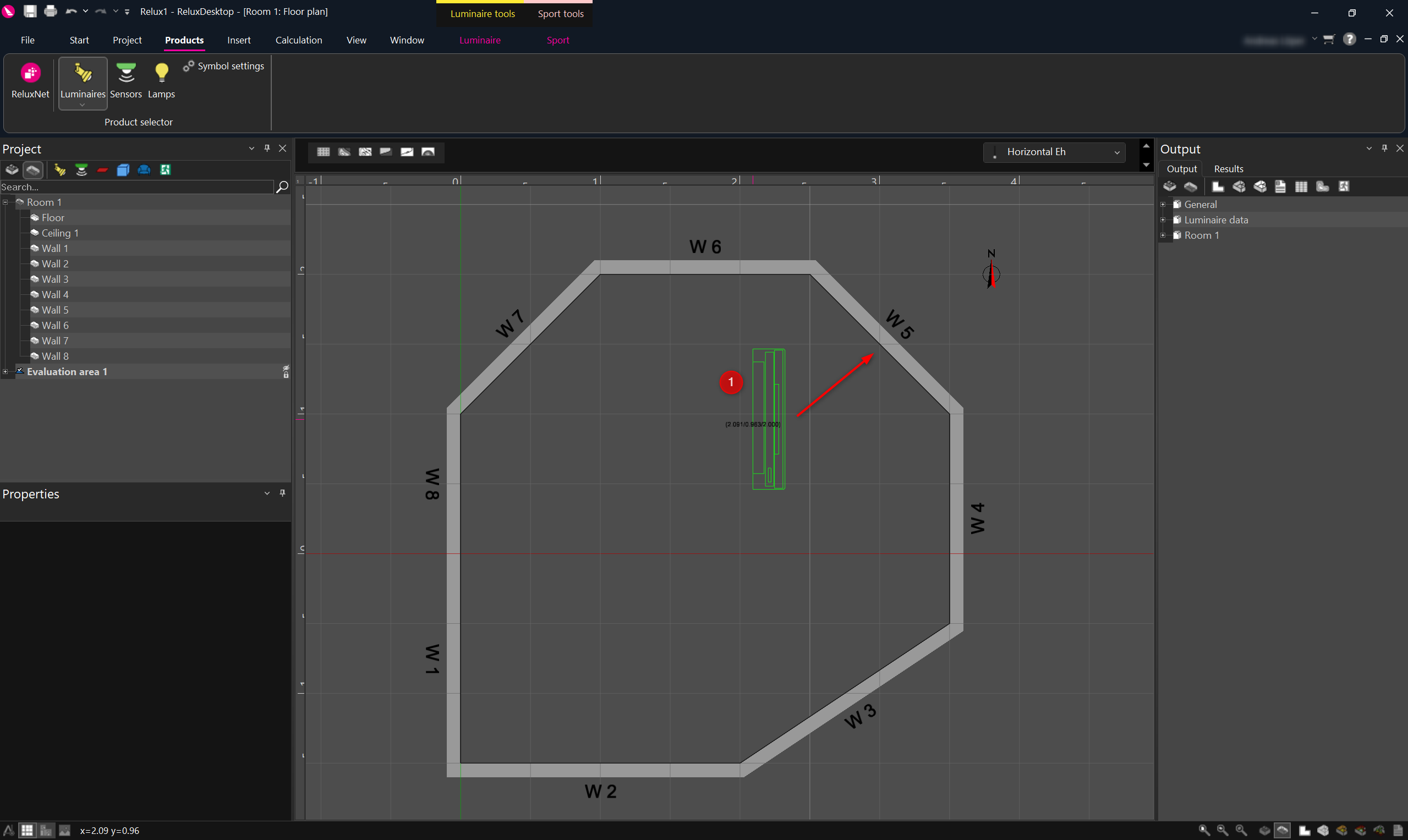 align objects to walls_move 2D