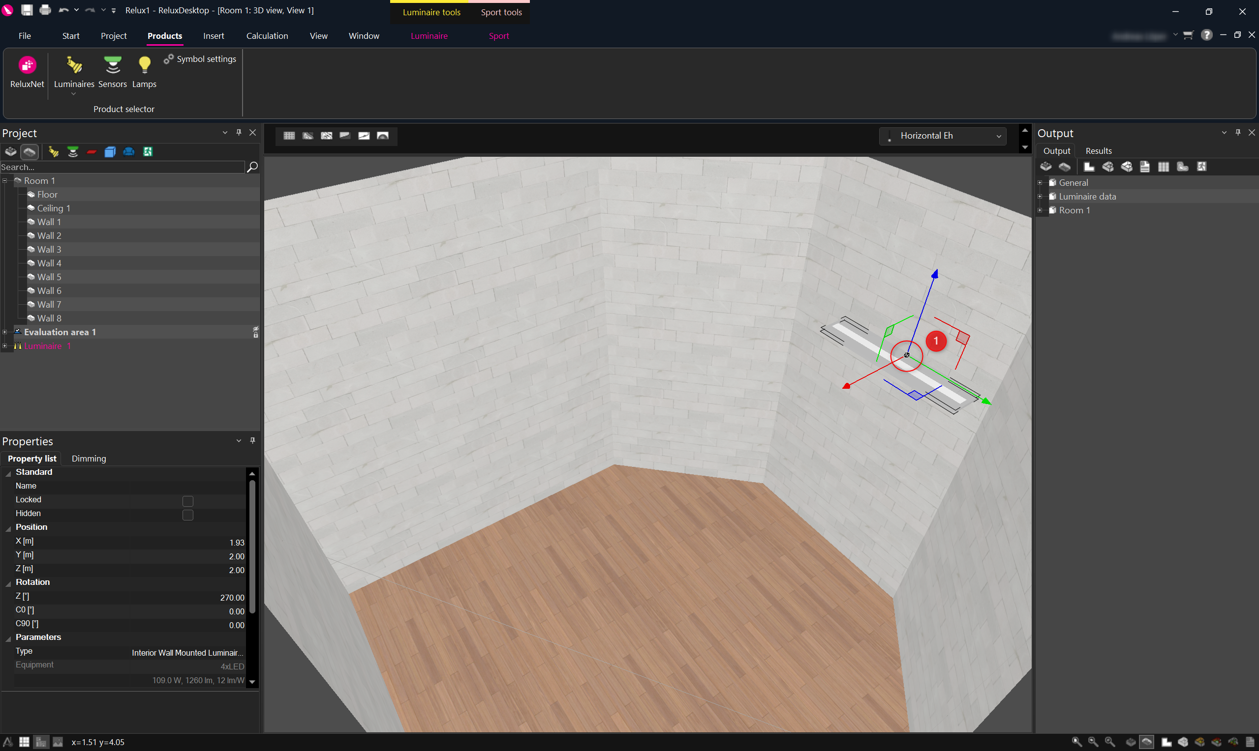 align objects to walls_object axis