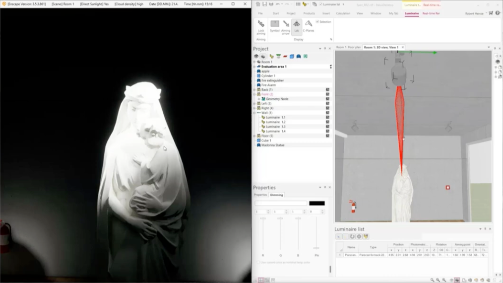 Shadown in ReluxDesktop
